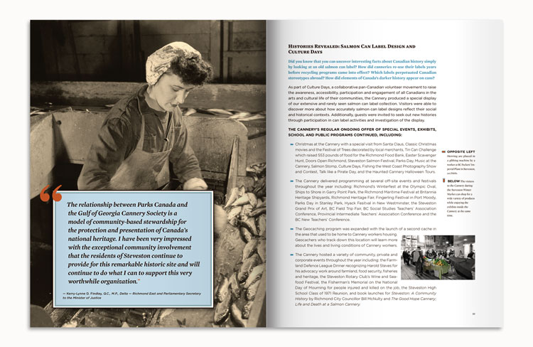 Gulf of Georgia Cannery History Book